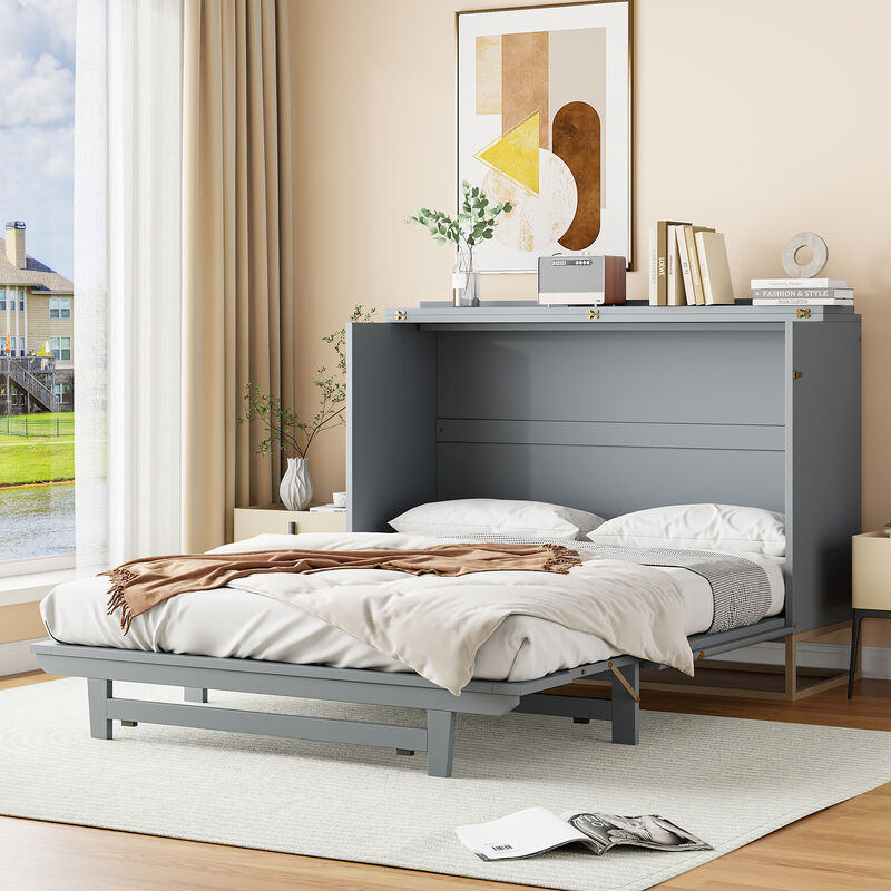 Merax Murphy Bed Cabinet for Bedroom