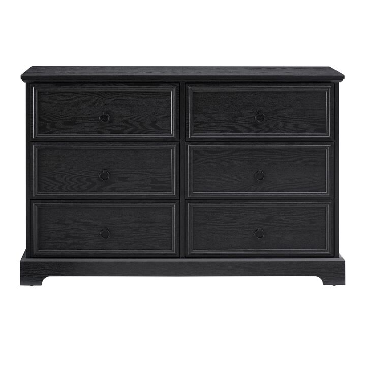 31.5 in. H Accent Cabinet with 6 Drawers