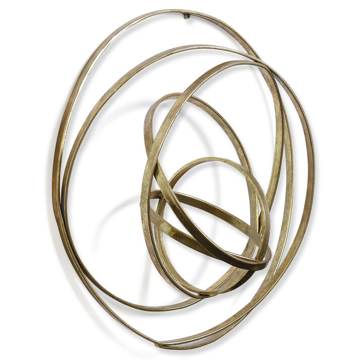 Arciform Wall Art- Gold