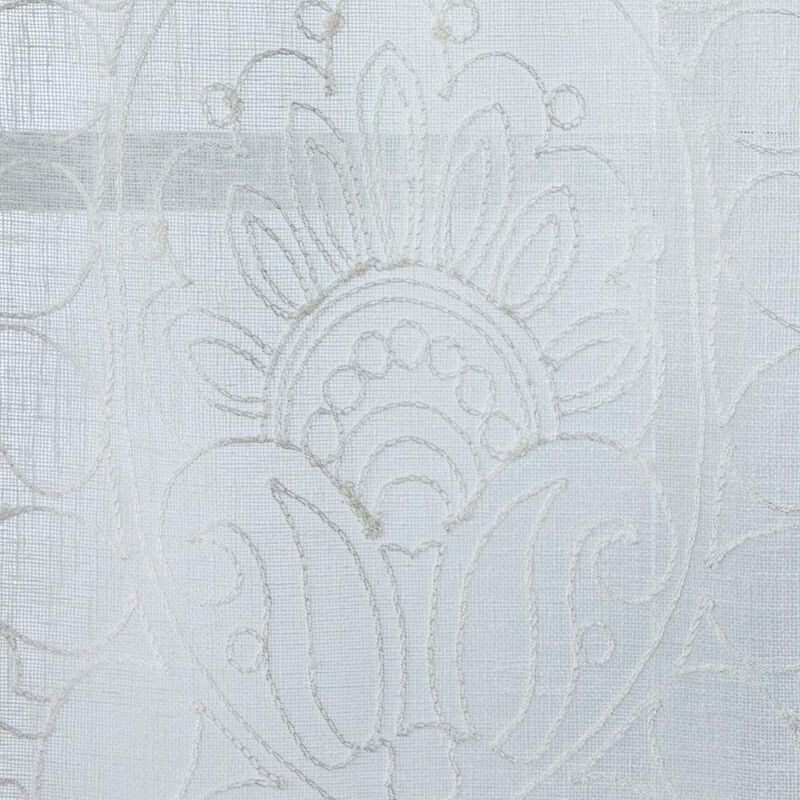 SKL Home By Saturday Knight Ltd Isabella Lace Valance - 56X13", White