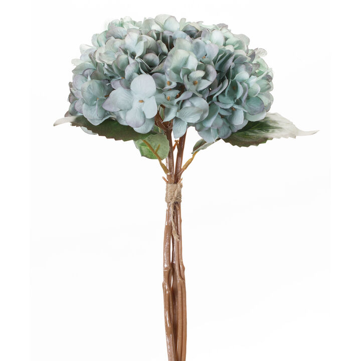 Set of 12 Soft Hydrangea Floral Bundles for Elegant Arrangements and Home Decor