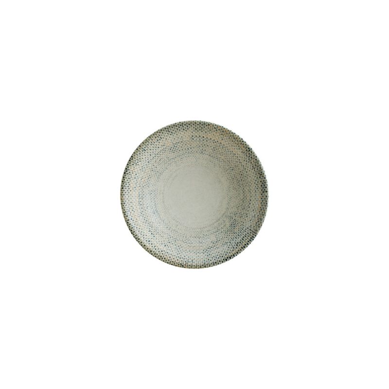 Sway dia.8" h:1.5" 17 oz. Round Decorated Porcelain Bowl (Set of 4)