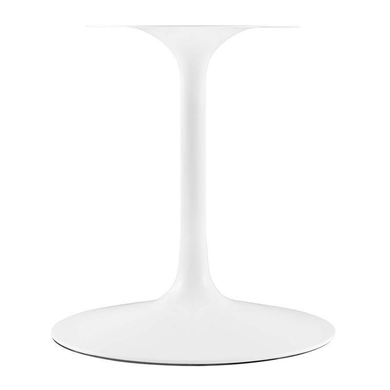Modway - Lippa 60" Oval Cherry Walnut Wood Grain Dining Table White Cherry Walnut