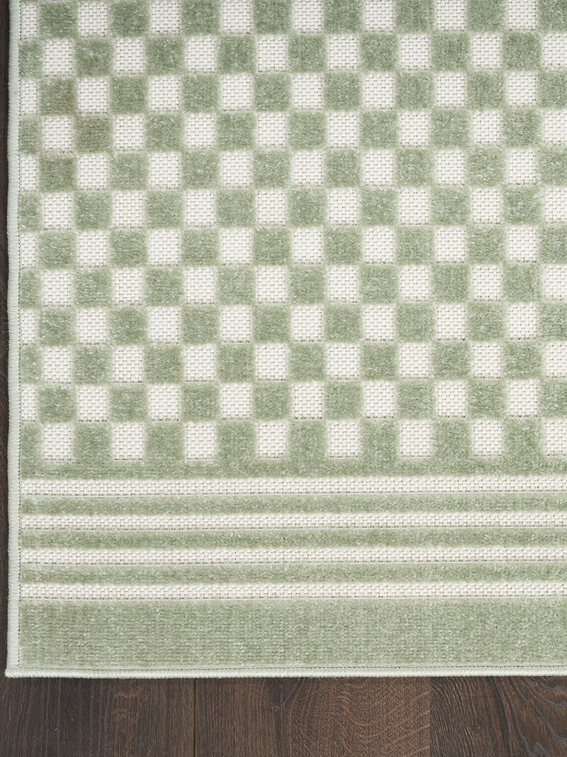 Care Free CAF02 Green 7'10" x 9'10" Rug