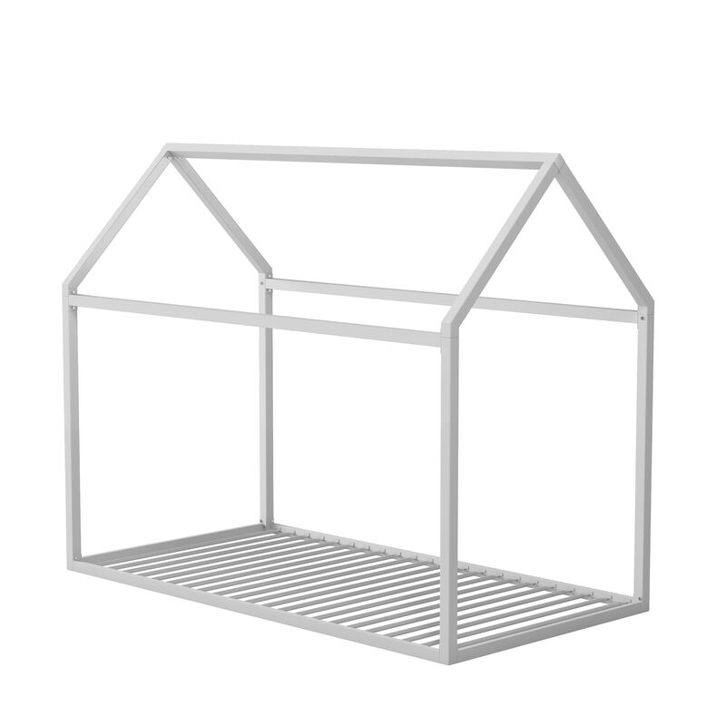 Little Seeds Skyler Metal Montessori House Bed