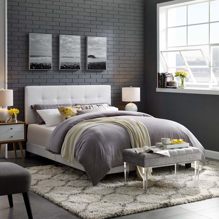 Modway - Amira Queen Upholstered Fabric Bed