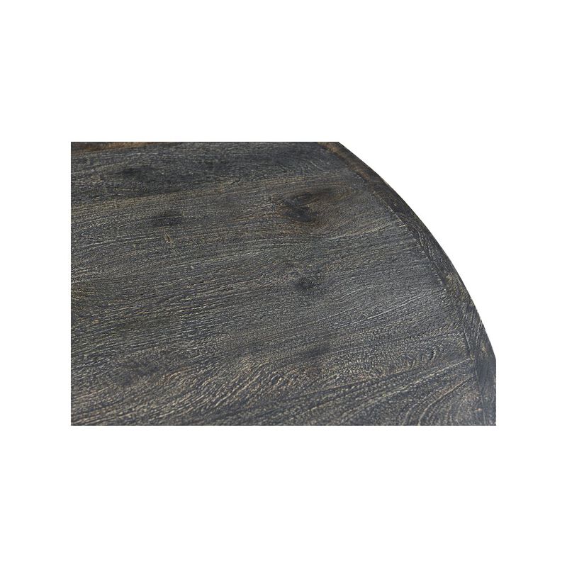 Taran Designs Reed 54 Round Solid Wood Dining Table