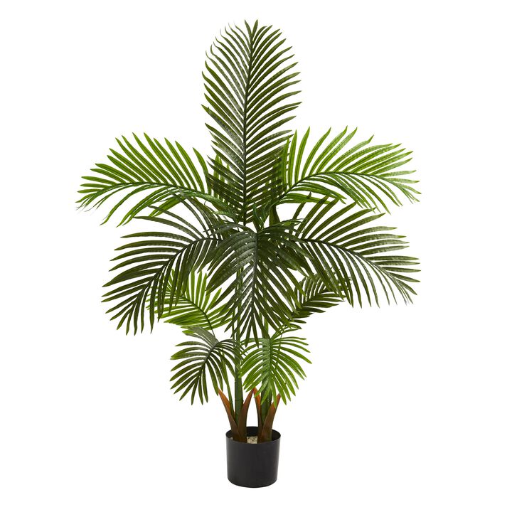 Hivvago 54 Inches Areca Palm Artificial Tree