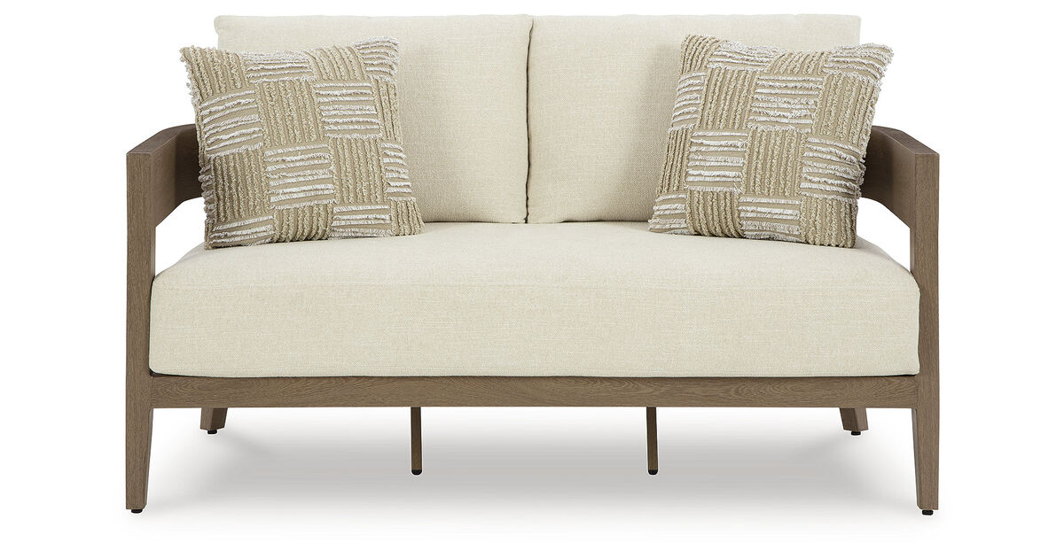 Serene Bay Outdoor Loveseat with Cushion