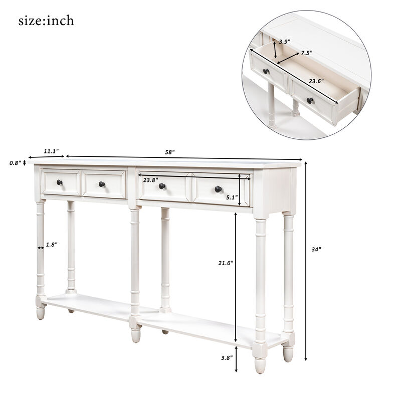 Merax Console Table Sofa Table