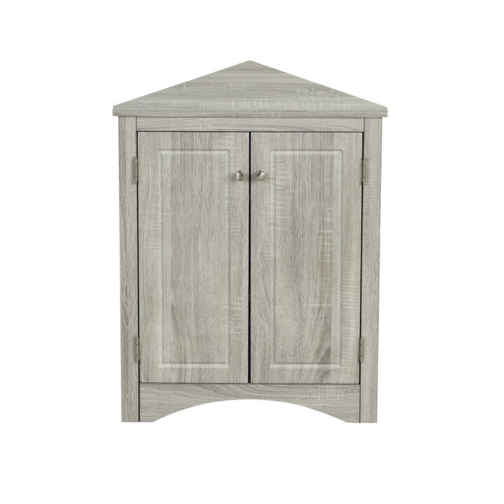 Merax Modern Triangle Bathroom Storage Cabinet