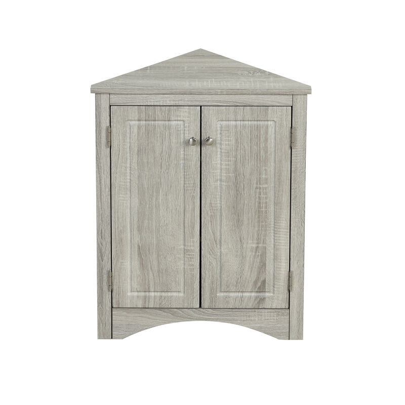 Merax Modern Triangle Bathroom Storage Cabinet