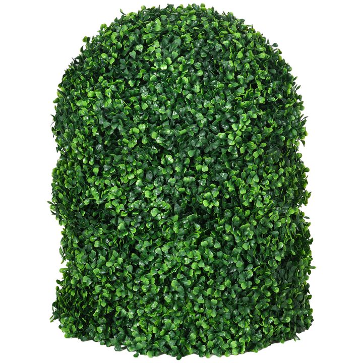 15.75" Faux Boxwood Topiary: 2-Pack, Ball Shaped