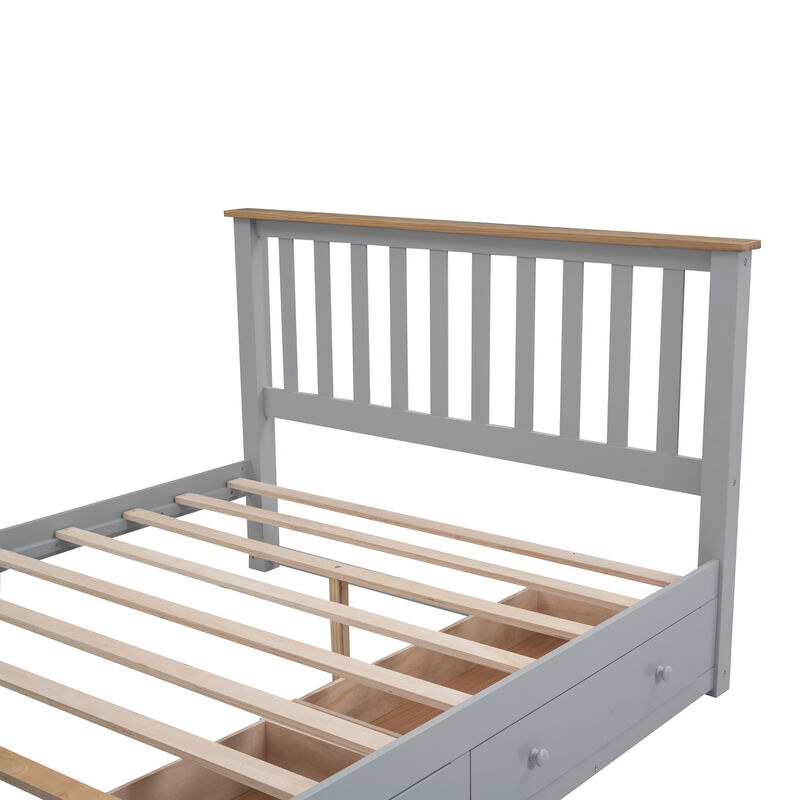 Merax Platform Bed with 2 Drawers