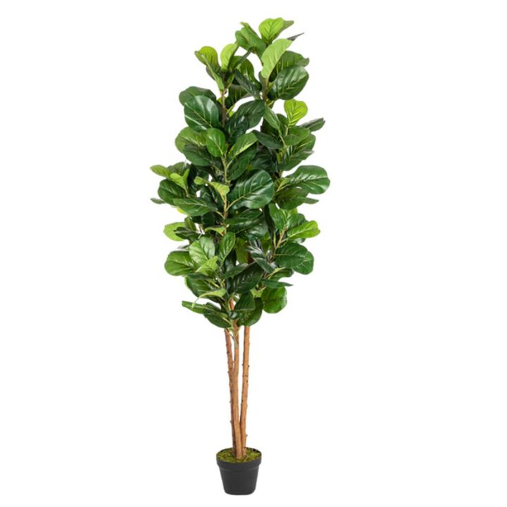 Artificial Banyan Tree Truncated Piano Leaf Simulation Tree for Home & Office Decor