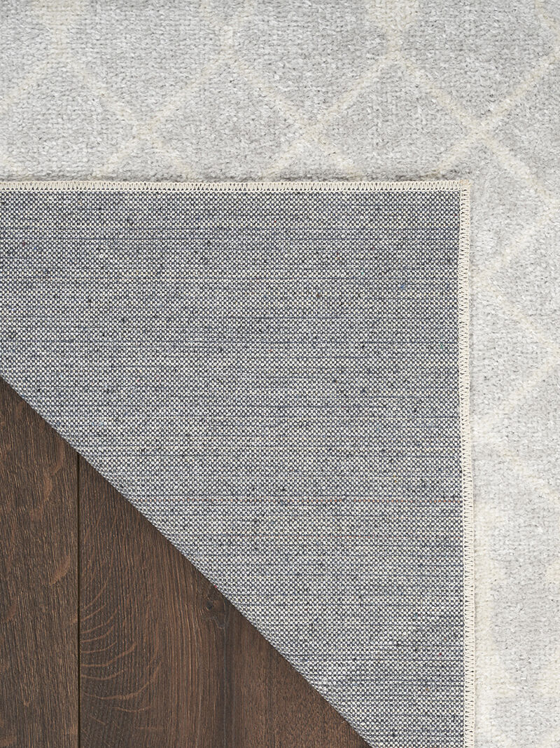 Astra Machine Washable ASW10 Gray 7'10" x 10' Rug