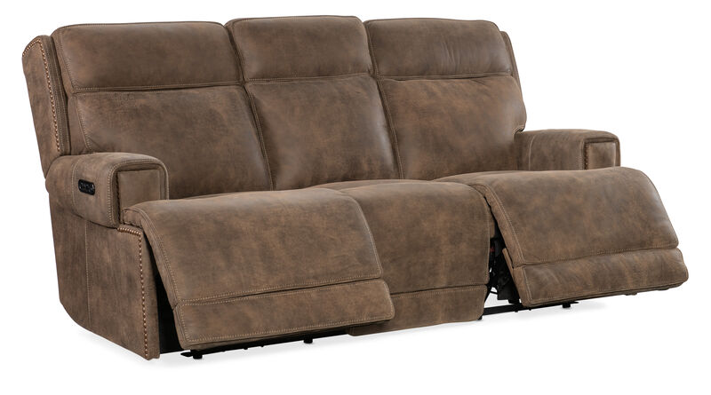 Wheeler Power Sofa with Power Headrest