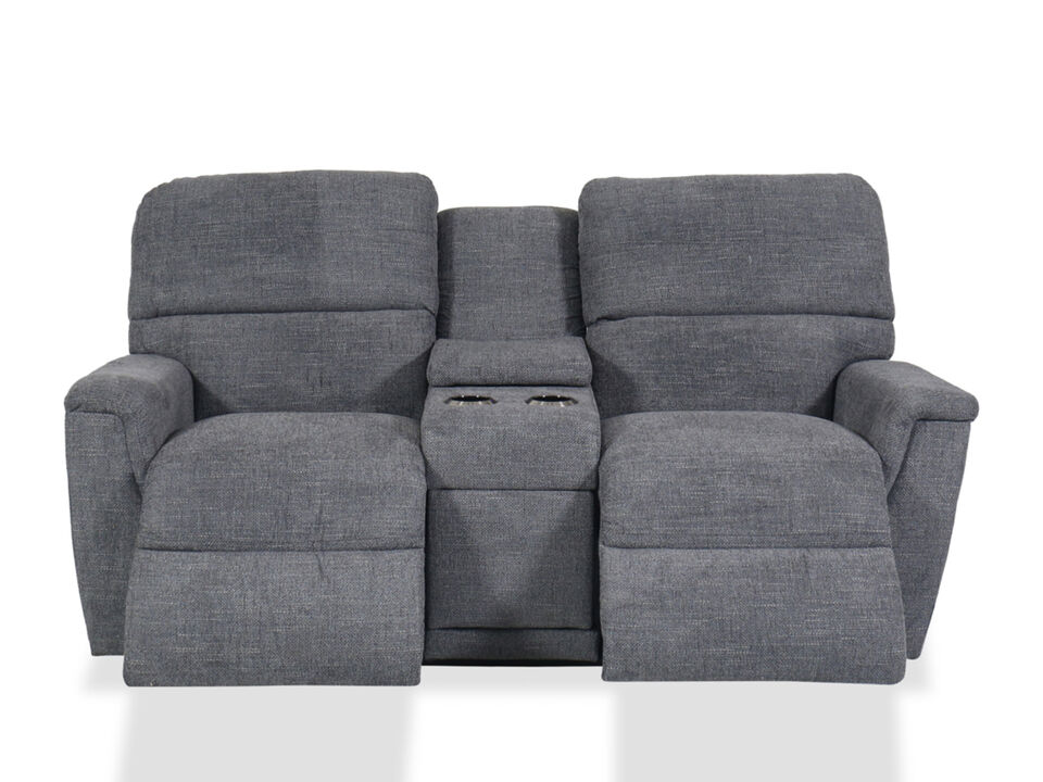 Ava Power Reclining Loveseat with Headrest & Console