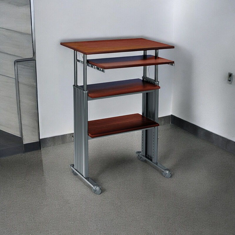 Adjustable Height Stand Up Computer Desk Workstation