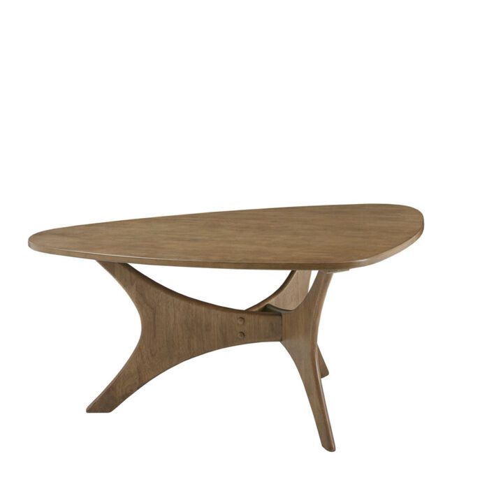 Blaze Triangle Wood Coffee Table