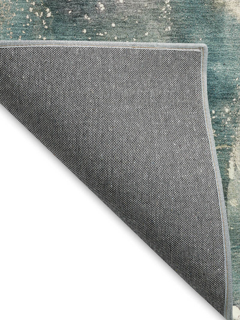 Odyssey OY11 Teal 8' x 10' Rug