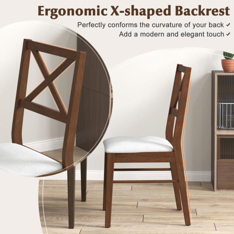 Upholstered Side Dining Chairs Set of 2 for Elegant and Comfortable Dining Room Seating