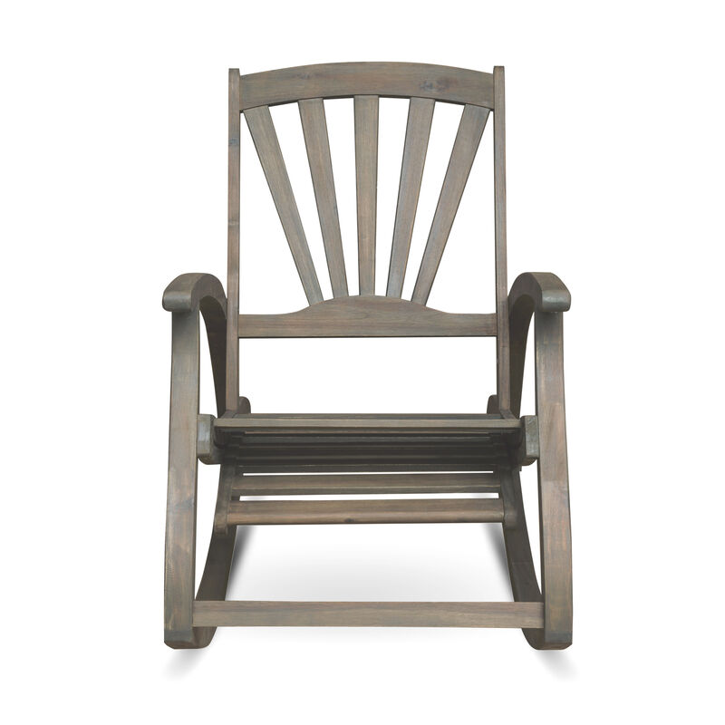 Merax Outdoor Patio Recliner Rocking Chair