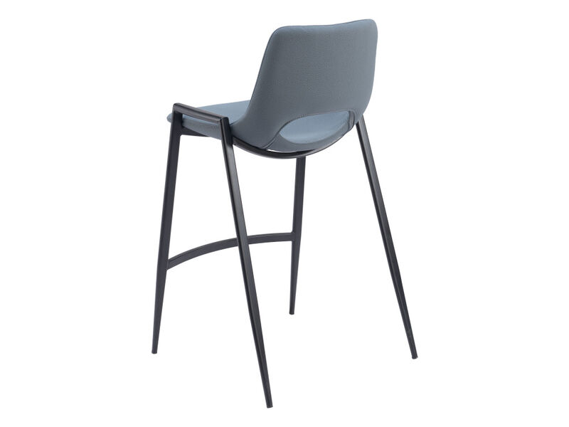Desi Counter Stool (Set of 2) Azure Gray
