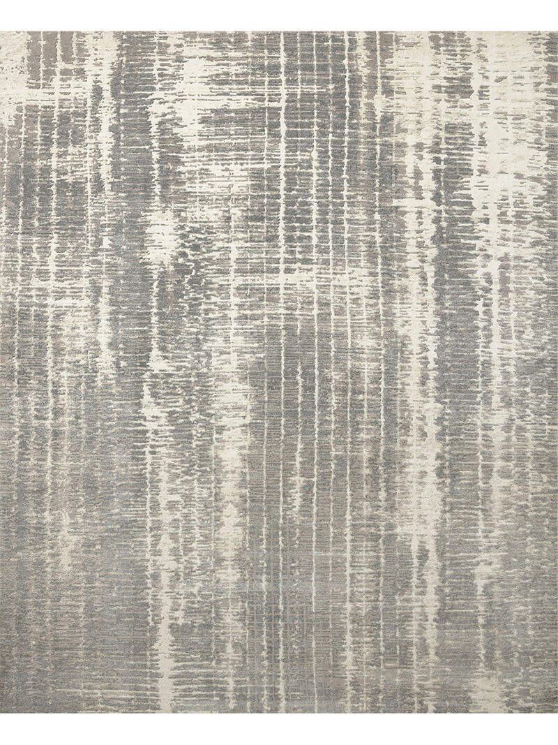 Atlas ATL01 Ivory/Pewter 9'6" x 13'6" Rug