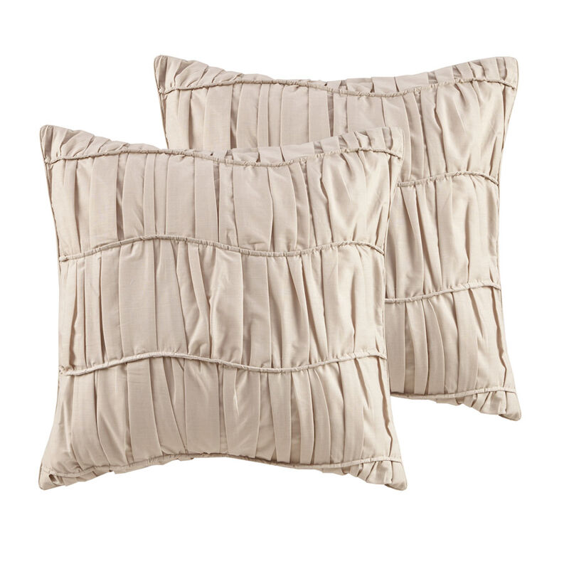 Gracie Mills Marilyn Elegant Comfort 8-Piece Cotton Bedding Ensemble