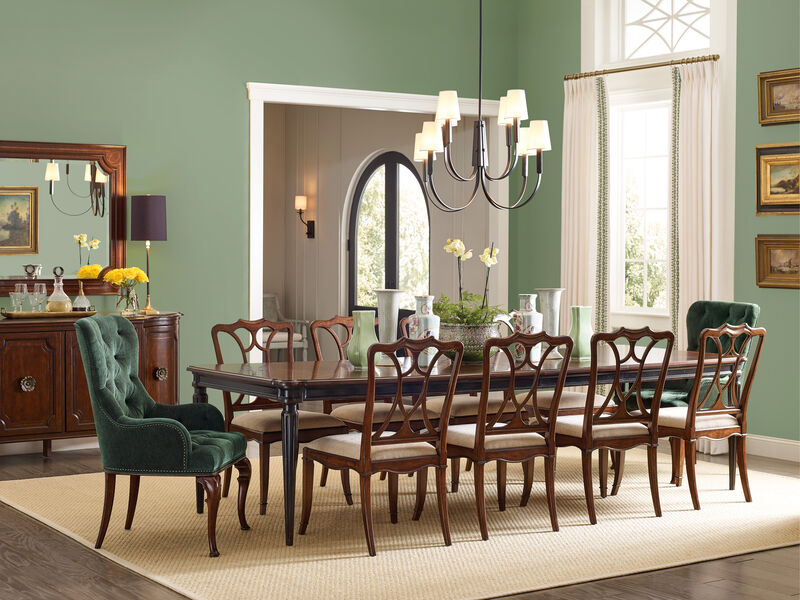 Charleston Rectangle Leg Dining Table
