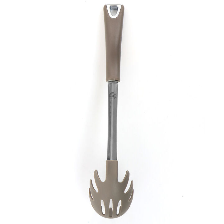 Martha Stewart Nylon Pasta Spoon in Grey