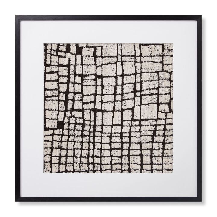 Stained Glass Ivory Wall Art