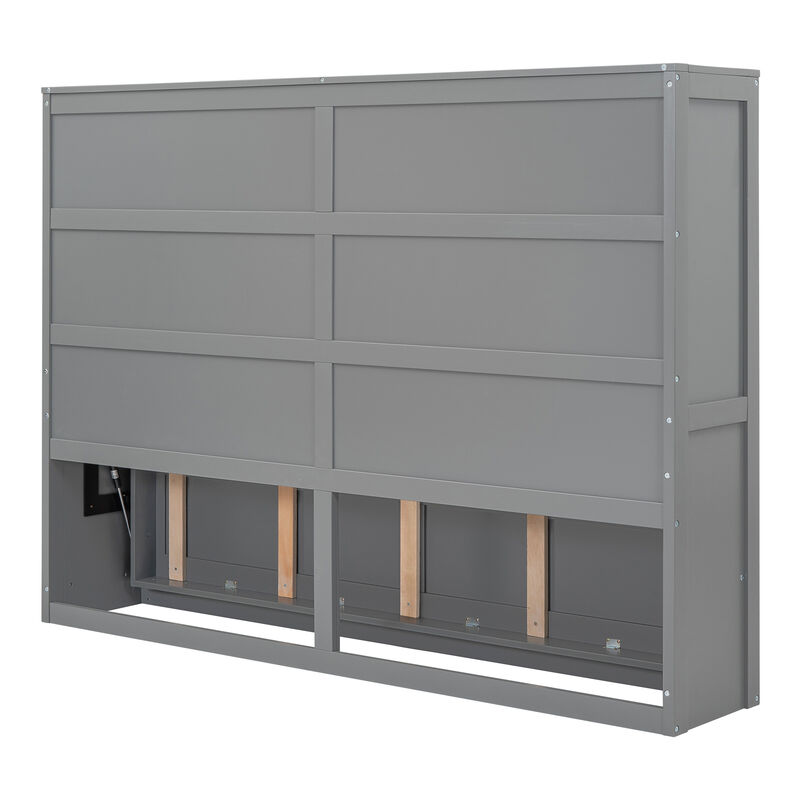 Modern Wood Murphy Bed Wall Bed