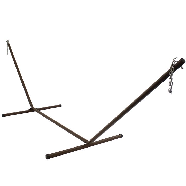 Sunnydaze Powder-Coated Steel Beam Construction Hammock Stand