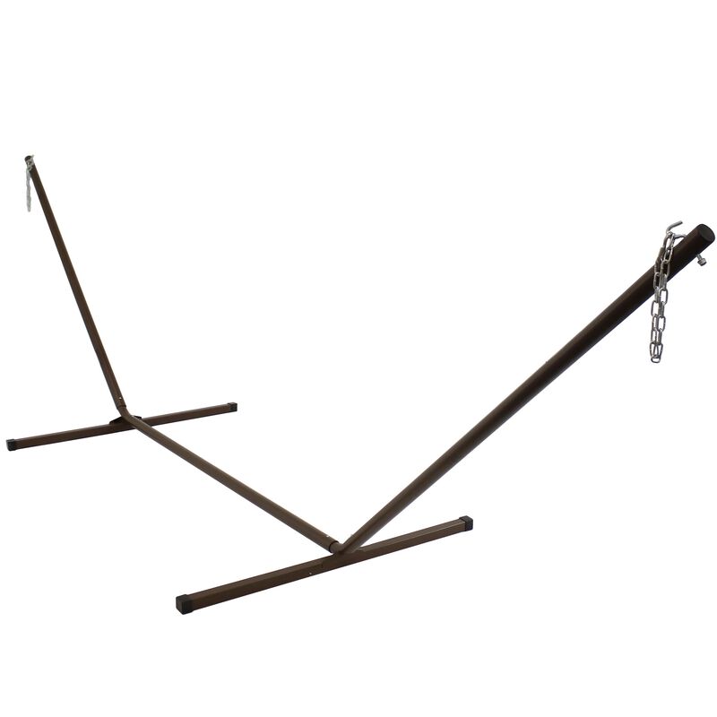 Sunnydaze Powder-Coated Steel Beam Construction Hammock Stand