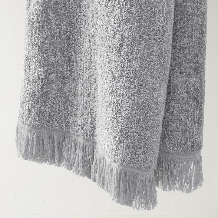 Gracie Mills Janell 6 Piece Terry Cotton Dobby Slub Towel Set
