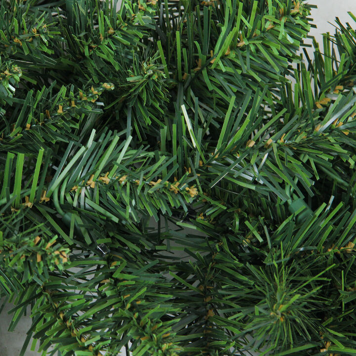Buffalo Fir Artificial Christmas Wreath - 24-Inch  Unlit