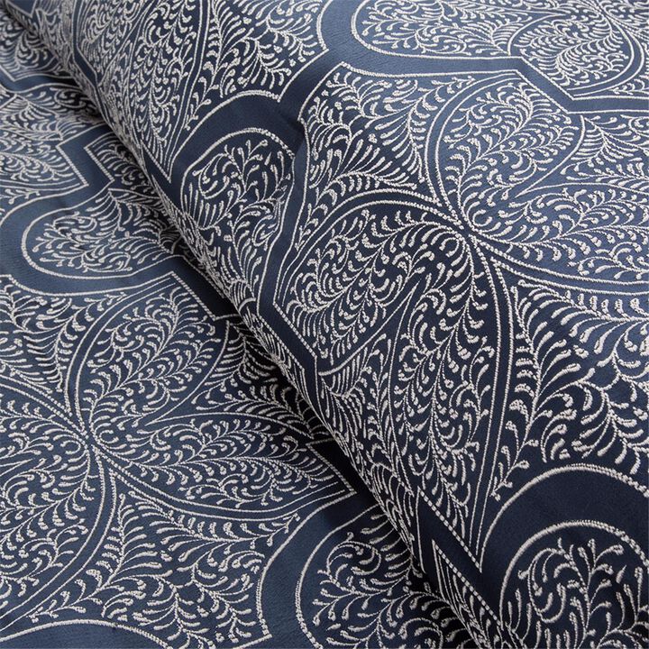 Gracie Mills Brencis 8-Piece Jacquard Comforter Set