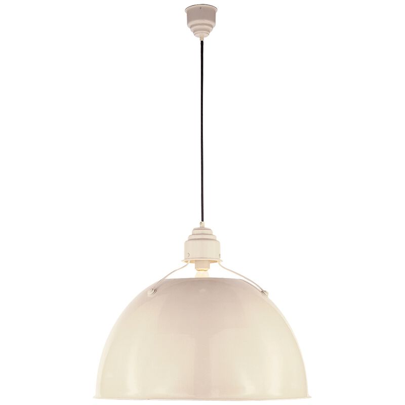 Eugene Large White Pendant
