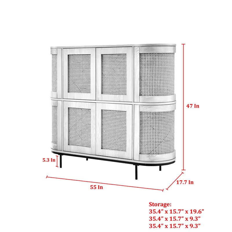 Loft Lyfe Orin  Bar Cabinet/Buffet