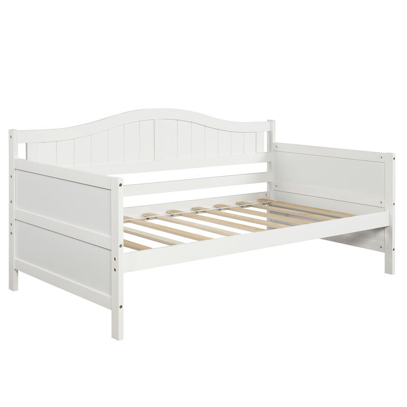 Merax Wooden Daybed with Trundle Bed