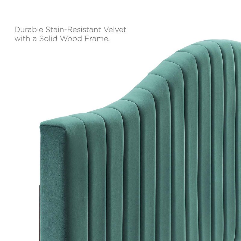 Modway - Brielle Channel Tufted Performance Velvet Full/Queen Headboard