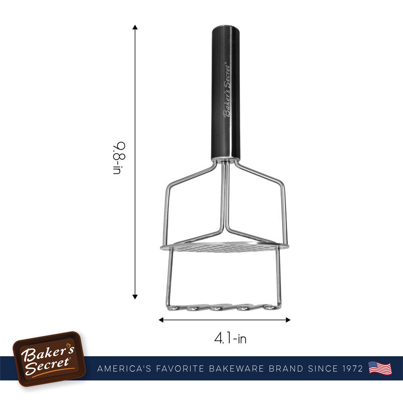 Baker's Secret Potato Masher, Ricer, Stainless Steel Heat-resistant, Kitchen Essentials