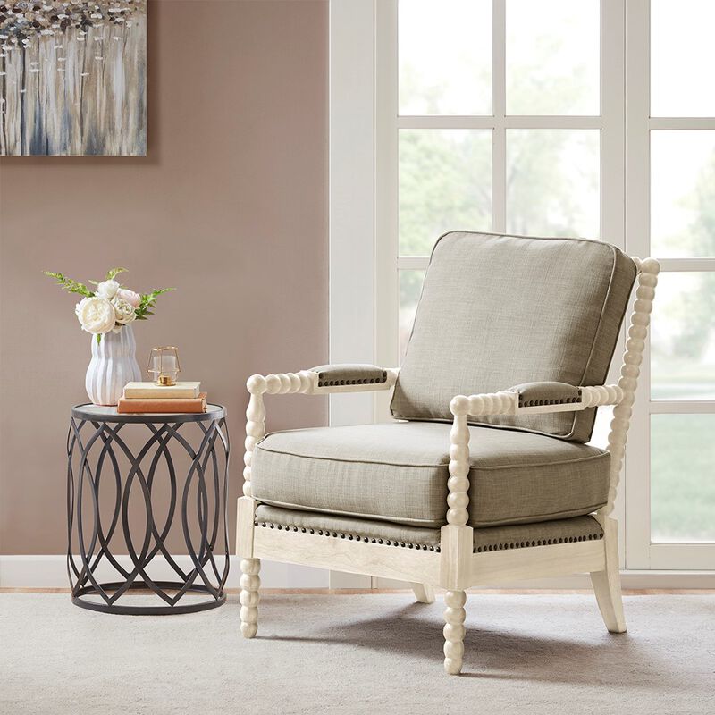Gracie Mills Castaneda Classic Accent Arm Chair with removable Seat and Back Cushion