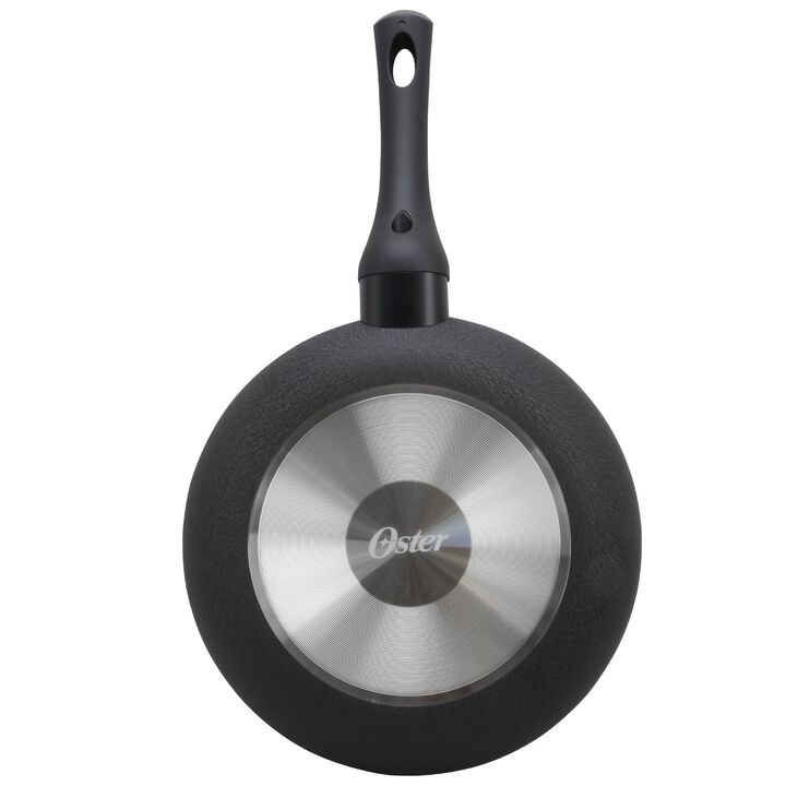 Oster Ashford 9.5 inch Aluminum Frying Pan in Black