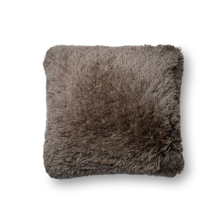 P0191 Taupe 22"x22" Down Pillow