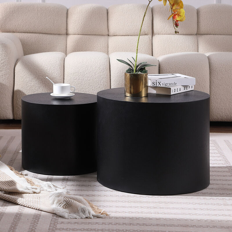 Black Oak Veneer Table Set for Any Room
