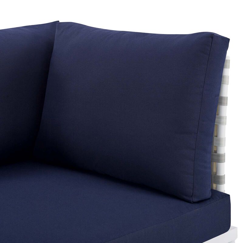 Modway - Harmony Sunbrella® Basket Weave Outdoor Patio Aluminum Sofa