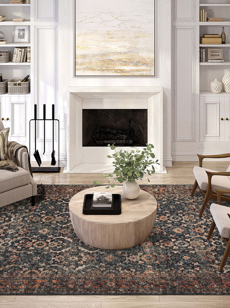 Jericho JC1 Charcoal 10' x 14' Rug